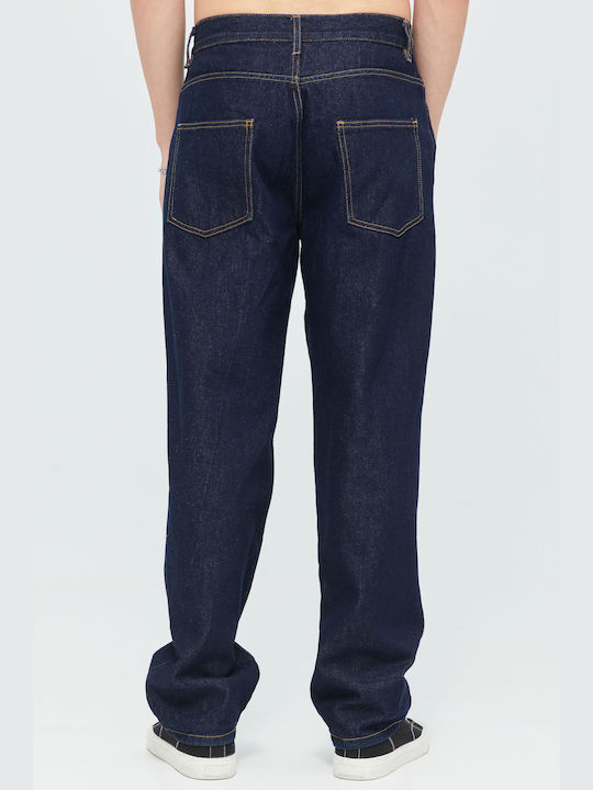 Aristoteli Bitsiani Men's Jeans Pants in Relaxed Fit Blue