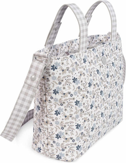 Pasito a Pasito Shoulder/Hand Diaper Bag Blue 34x10x30cm.