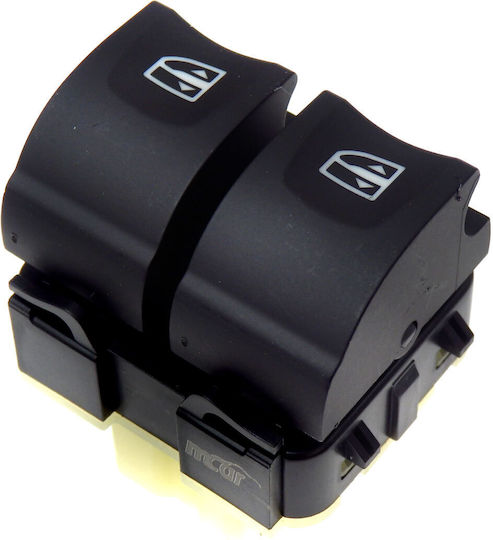 Mcar Car Window Switch for Renault Clio / Captur 7pin Black