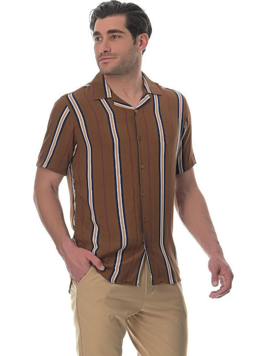Cu mânecă scurtă Cămașă Multicolor