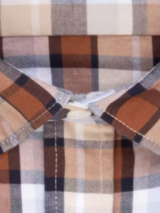 Long-sleeved Shirt Checked Multicolour