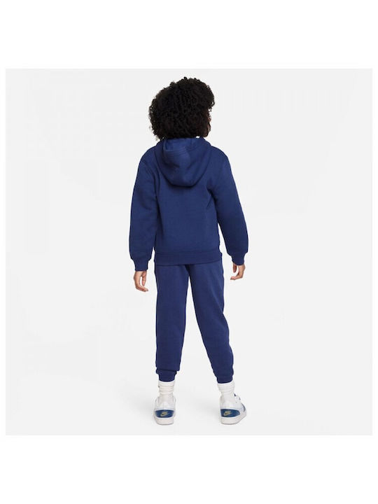 Nike Kids Sweatpants Set Blue 2pcs Sportswear Club