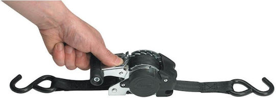 Master Lock Ιμάντας Αποσκευών Αυτοκινήτου 300x300cm με Καστάνια Μαύρο
