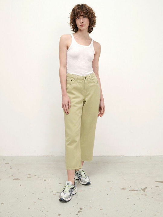 American Vintage Women's Jean Trousers Beige