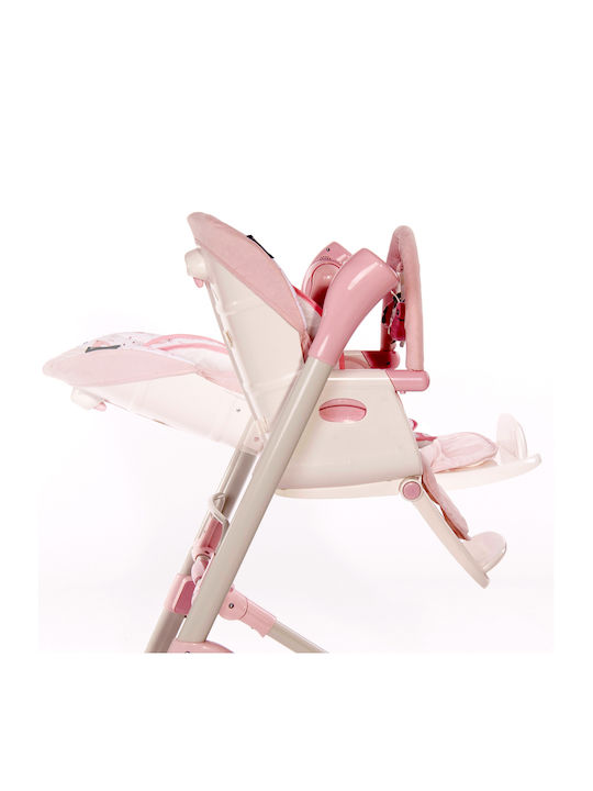 Lorelli Ventura Baby Hochstuhl 2 in 1 mit Höhenverstellbar Grau