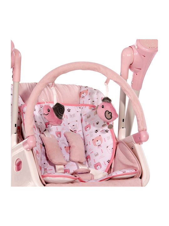Lorelli Ventura Baby Hochstuhl 2 in 1 mit Höhenverstellbar Grau