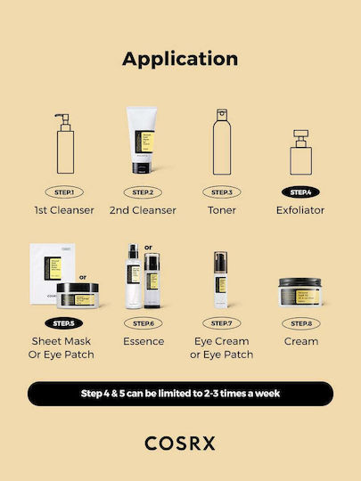 Cosrx Advanced Snail Mucin Power Essence Sheet Μάσκα Προσώπου για Θρέψη 25ml