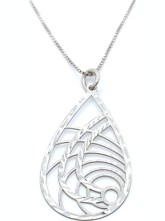 PS Silver Set with Earrings & Pendant from Silver