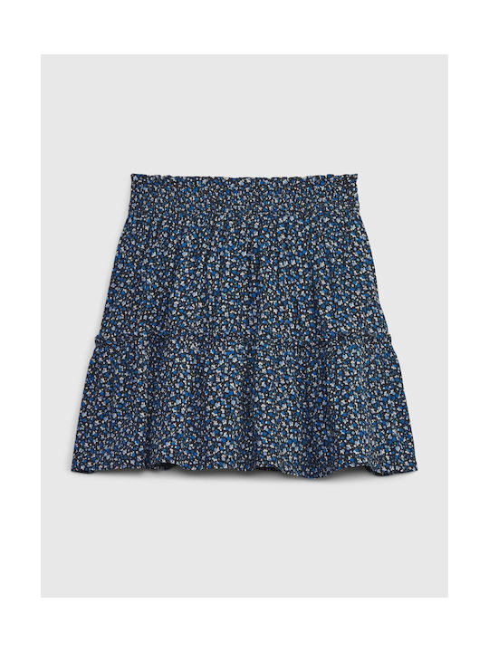 GAP Kids Skirt Floral Blue