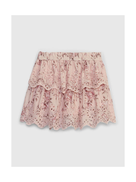 Fustă pentru Copii Floral Roz