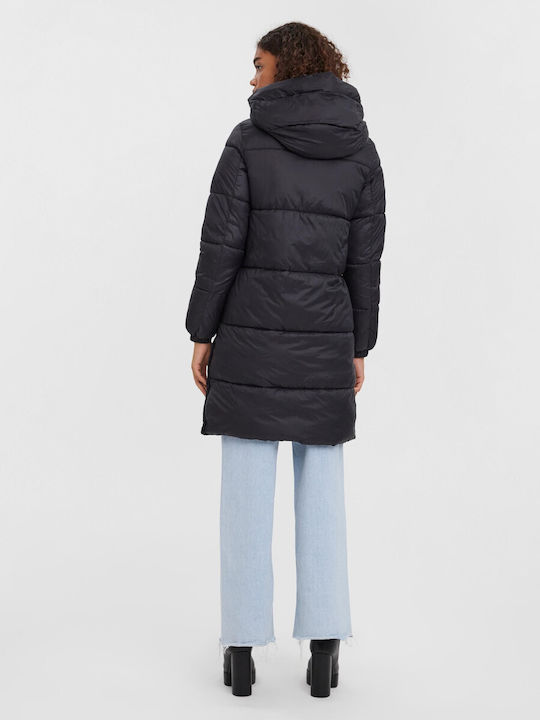 Vero Moda Kurz Damen Puffer Jacke Schwarz