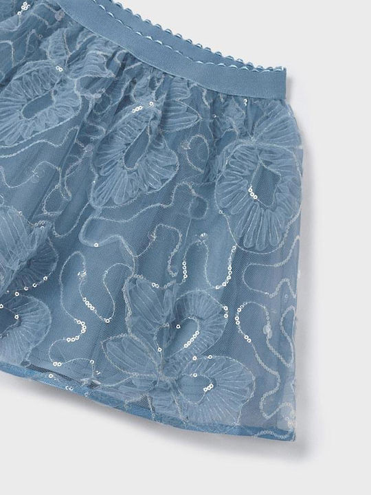 Kids' Tulle Skirt Light Blue 04901  033 Blue