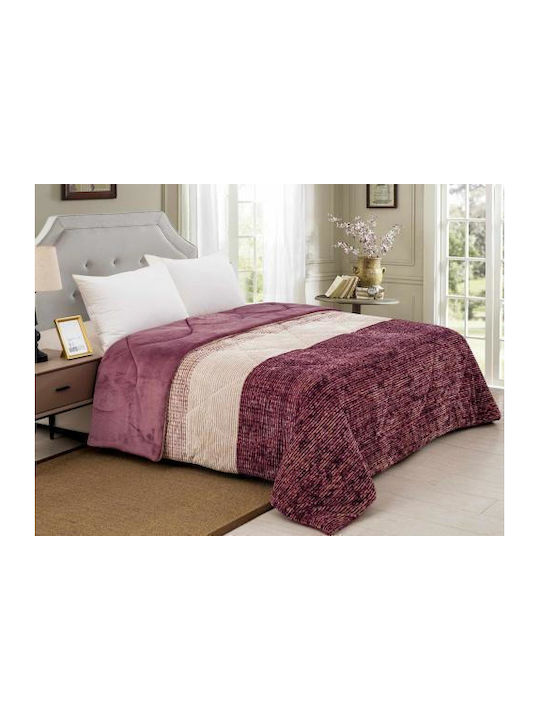 Linea Home Duvet Cover Double 210x230cm Degrade Pink