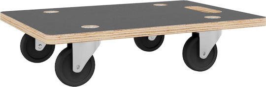 vidaXL Mobile Basis for Load Weight up to 250kg in Gray Color