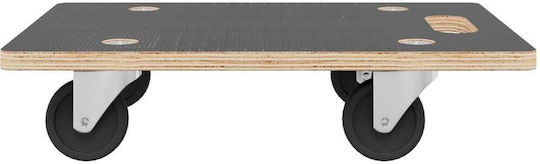 vidaXL Mobile Basis for Load Weight up to 250kg in Gray Color