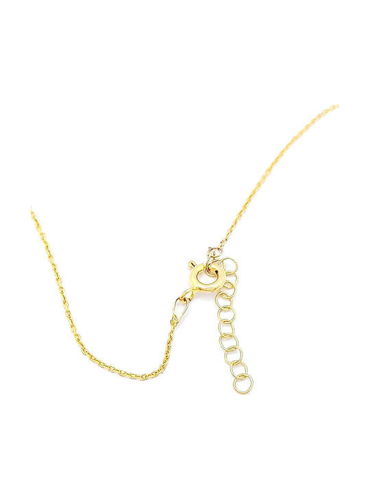 PS Silver Necklace Made of Gold Plated Silver PS Silver Necklace Made of Gold Plated Silver