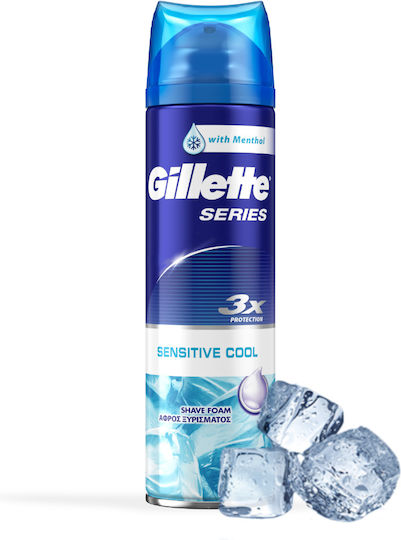 Gillette Series Moisturizing Гел за Бръснене за Чувствителна Кожа 2 x 200мл