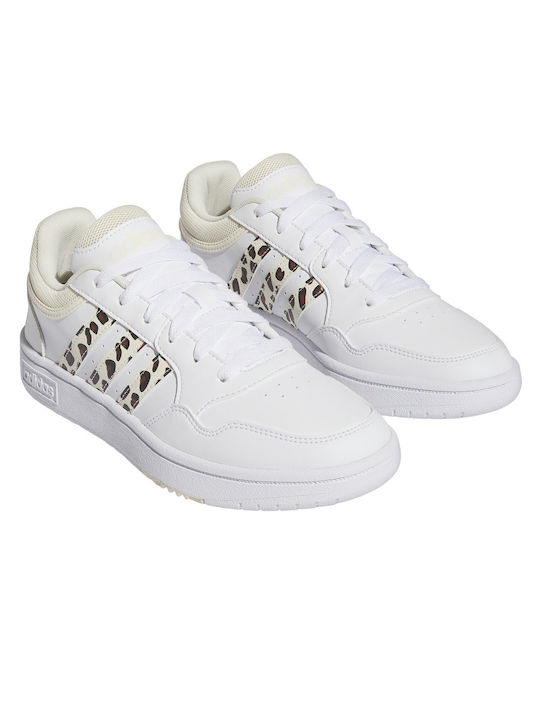 Adidas Hoops 3.0 Damen Sneakers Weiß