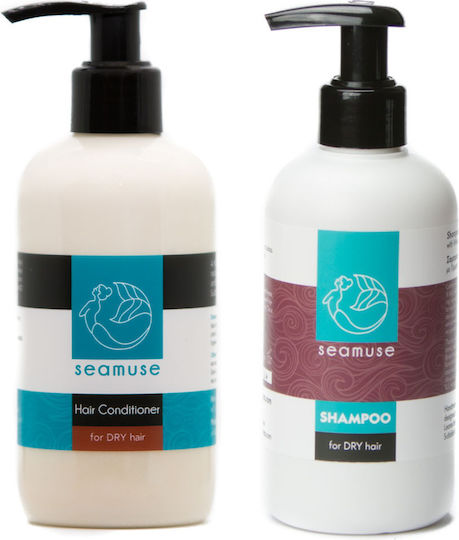 Seamuse Hair Care Set for Dry Hair with Shampoo and Conditioner 2pcs