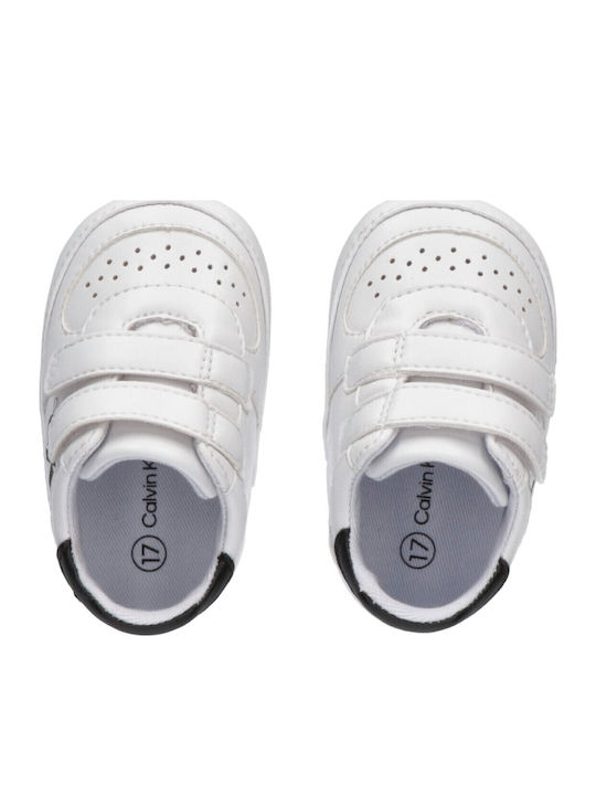 Calvin Klein Adidași pentru bebeluși Albe