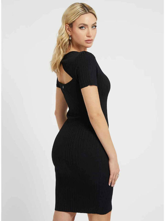 Guess Rochii de vară pentru femei Mini Rochie Negru