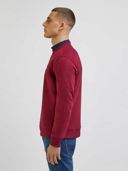 Plain Sweatshirt Burgundy