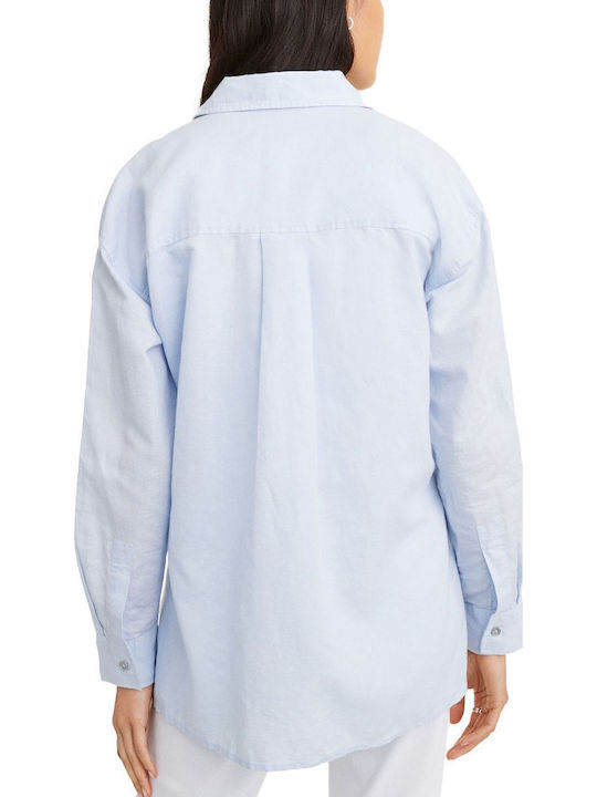 Women's Long Sleeve Shirt Light Blue