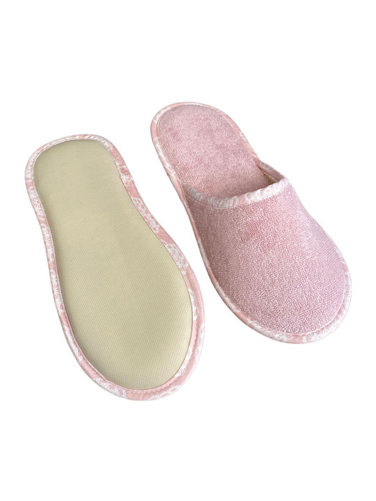 Terry Winter Women's Slippers Pink