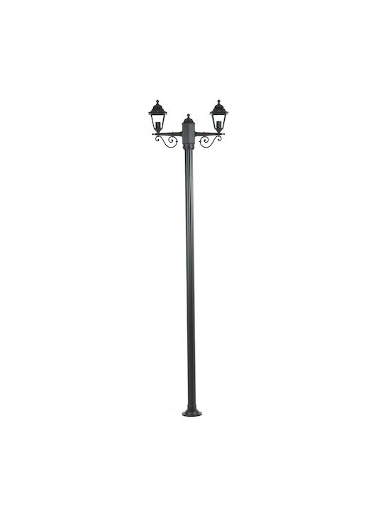 Lido AL 3015-39 Lamp Lattern Outdoor 11W IP43 for Socket E27 Black