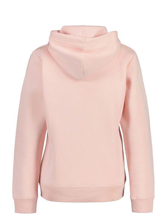 Gant Shield Women's Hooded Sweatshirt Pink