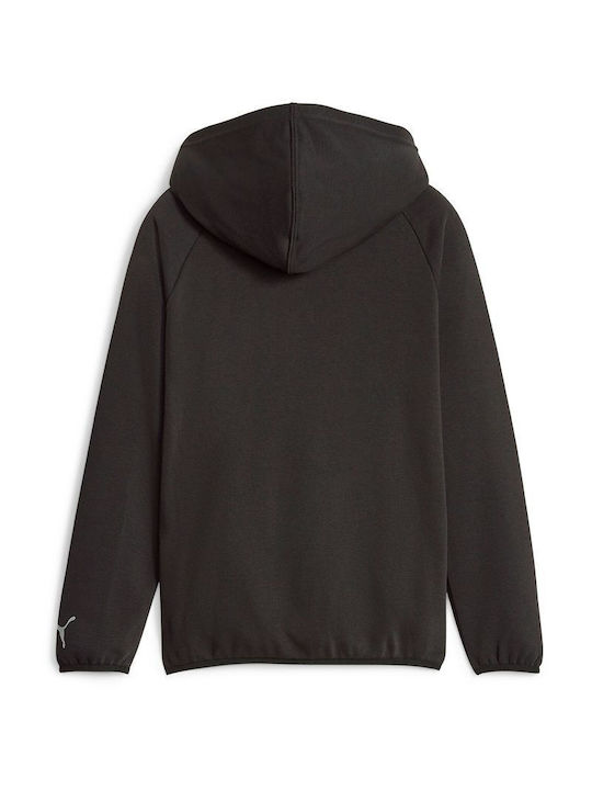 Puma Kids Sweatshirt with Hood Black