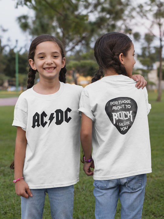 Softworld T-shirt AC/DC Weiß