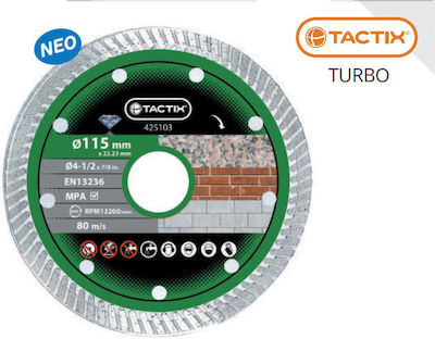 Tactix Construction Materials Cutting Disc 125mm 425105