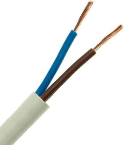Nexans Power Cord with Cable Properties 4x1.5mm² in White Colour 1m Flexible