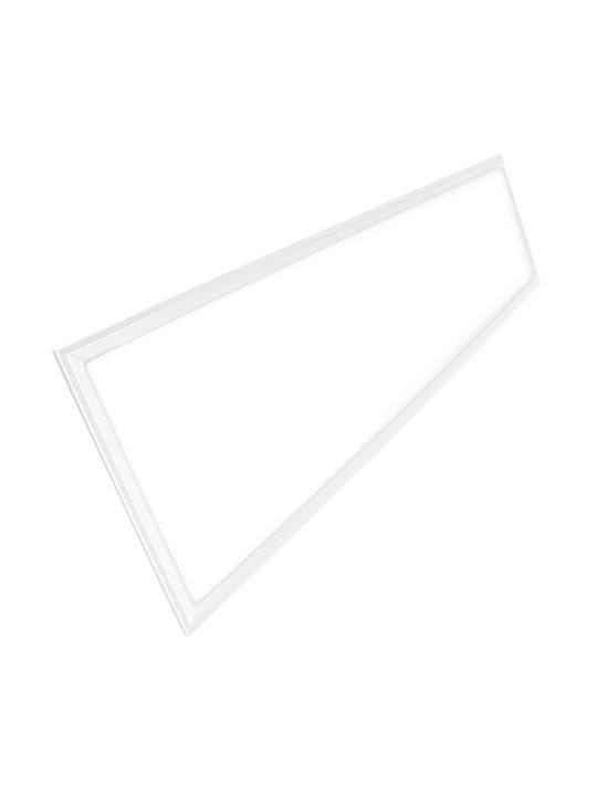 Aca Parallelogram Recessed LED Panel 30W with Natural White Light 119.5x29.5cm