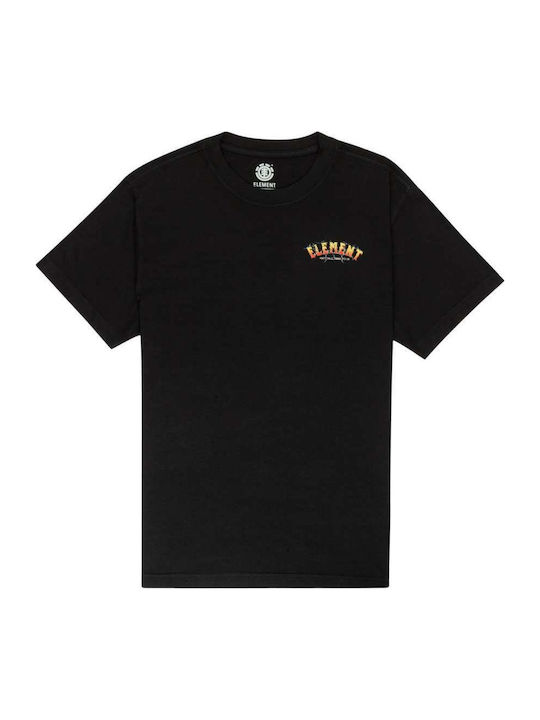 T-shirt Μαύρο