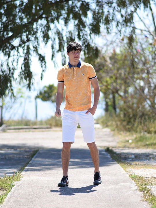 Polo Short Sleeve Blouse Yellow