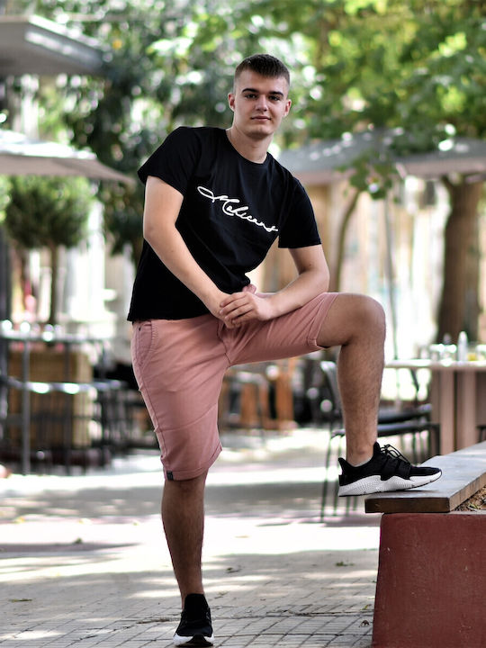 Bermudă de Bărbați Chino Roz