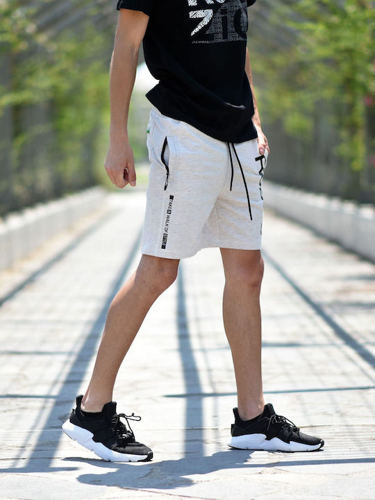 Sportliche Herrenshorts Ecru