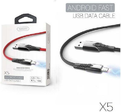 Remax Flat USB to Lightning Cable Λευκό 1m (Fast)