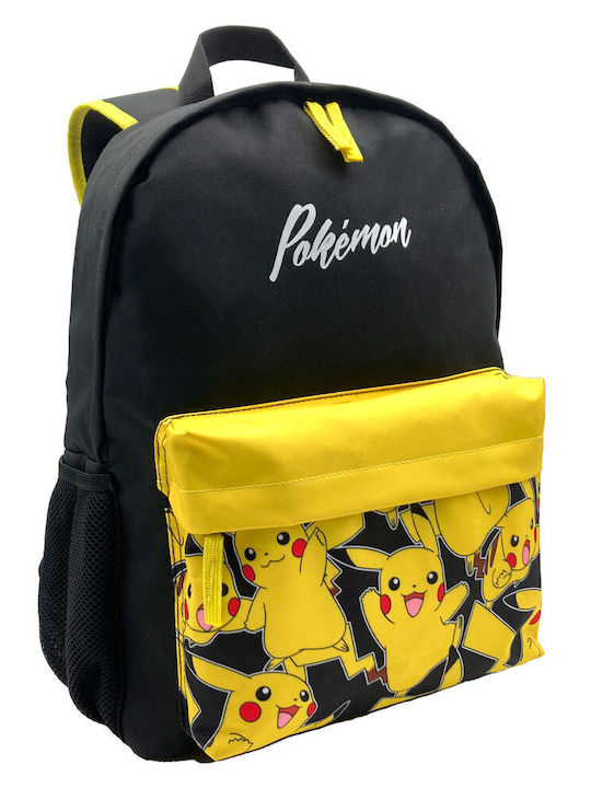 Safta Pokemon Authentic School Bag Backpack Elementary, Elementary in Black color