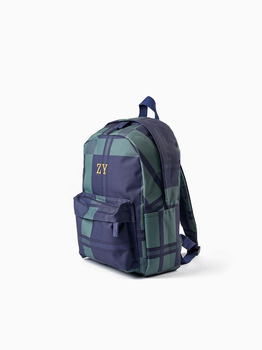 Zippy Καρώ Schulranzen Rucksack Grundschule, Grundschule in Blau Farbe