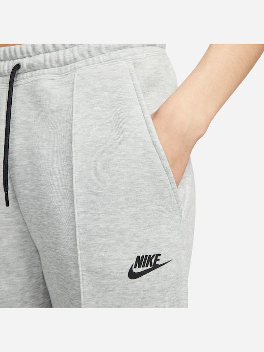 Tech Fleece Παντελόνι Φόρμας με Λάστιχο Γκρι