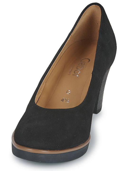 Pantofi cu toc Negru