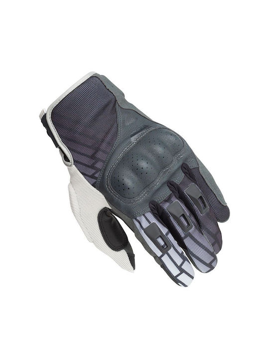 Tucano Urbano Stacca Summer Men's Motorcycle Gloves Gray
