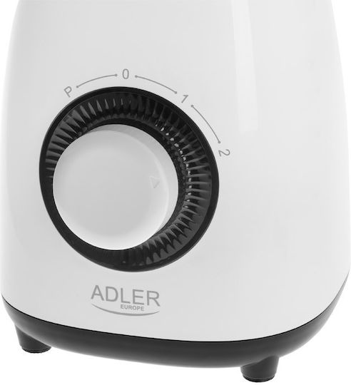 Adler Μπλέντερ με Πλαστική Κανάτα 1.5 lt 1000W Λευκό AD-4085