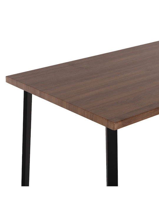 Jay Tisch Speisesaal Holz mit Metallgestell 120x70x76cm