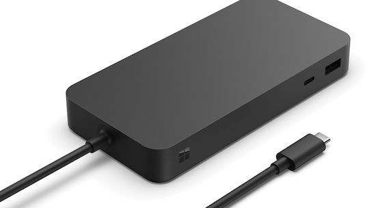 Microsoft Surface Commercial Thunderbolt 4 Docking Station με 4K PD Ethernet και σύνδεση 2 Οθονών Μαύρο