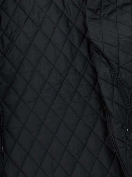 Annandale Kurz Damen Puffer Jacke Schwarz