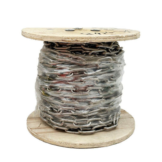 Boat Chain AMD219-016C Industrial Short Link Chain 6mm 10kg with Weight 10kg